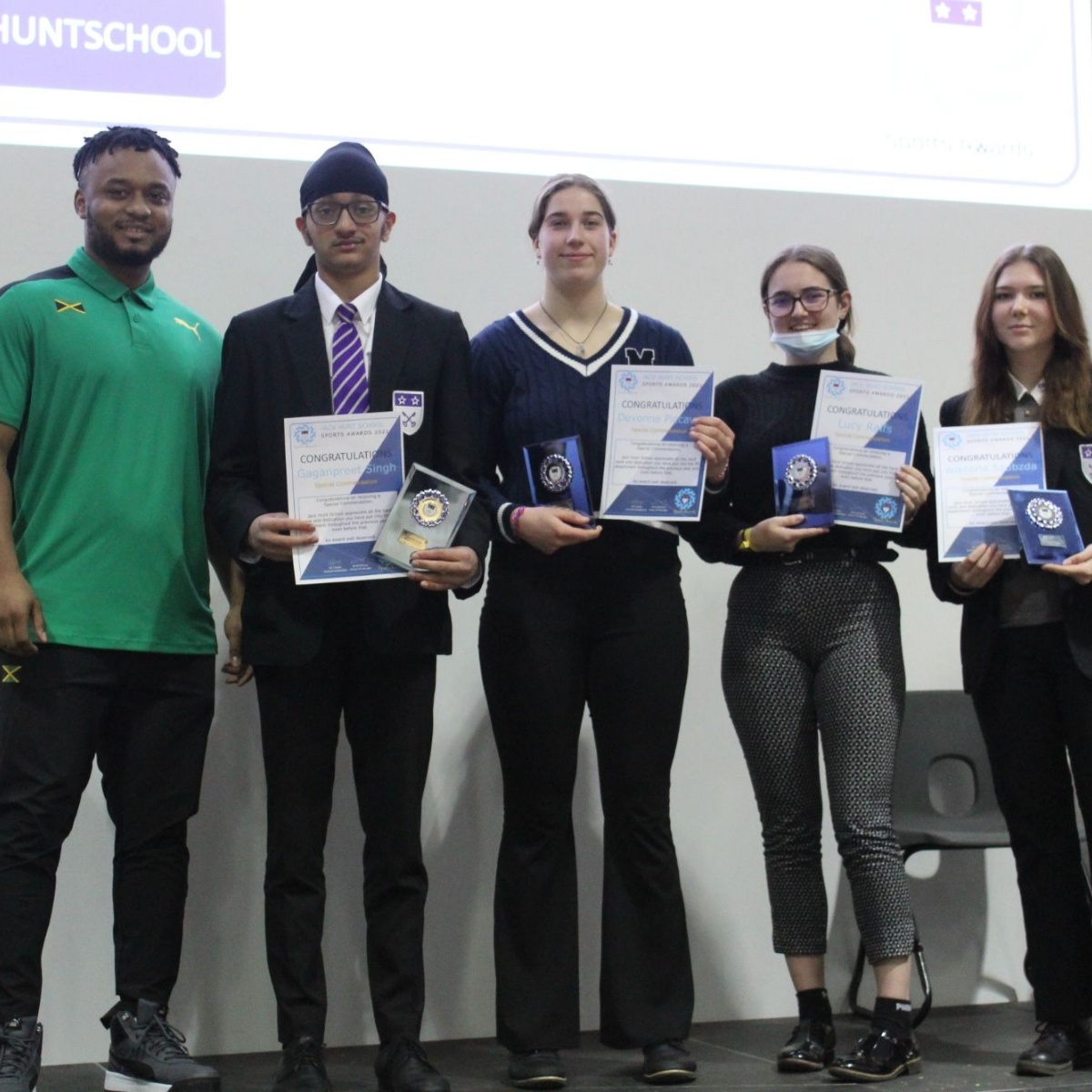 Jack Hunt School Sports Awards 2022